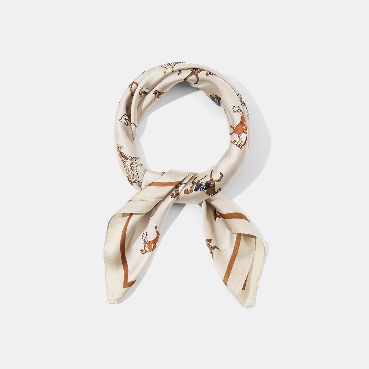 1 Piece Gorgeous Horse Rayon Women's Summer Scarves 2