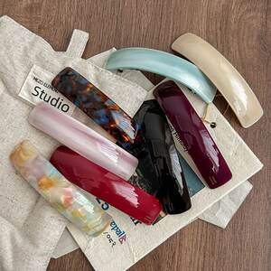1 Piece Simple Series Cute Gradient Color Acetate Women's Hair Clips h5 Picture3