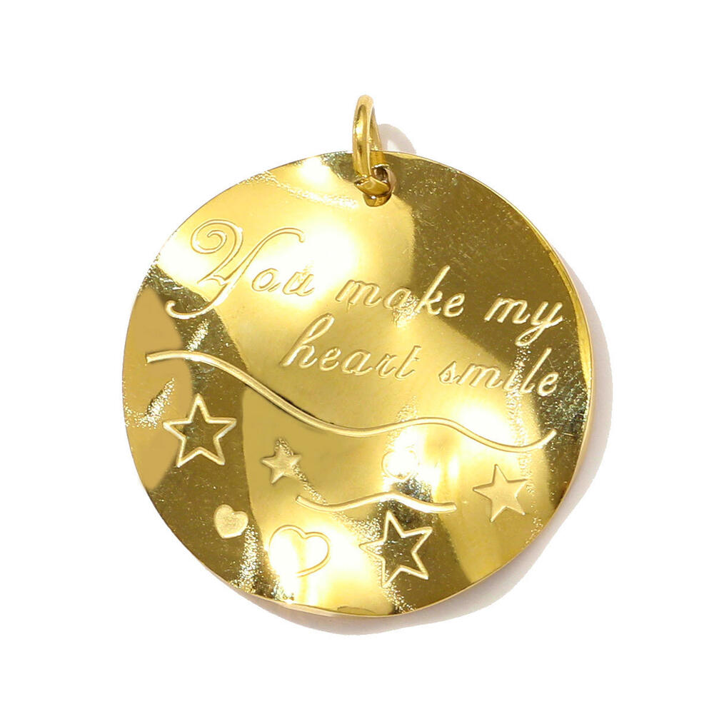 1 Piece Delicate Fish Stainless Steel Waterproof Gold Color Women's Pendants