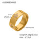 A103-Golden Zircon Ring/No. 8 Picture3