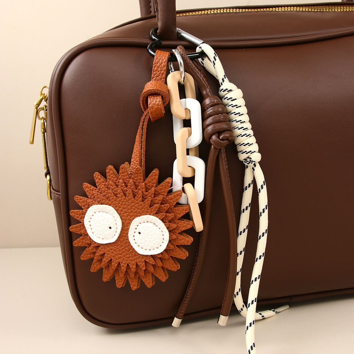 1 Piece Simple  Cute Cartoon PU Women's Bag Charms