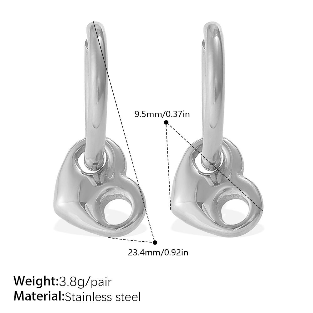 Eh1258S Silver Earrings Picture2