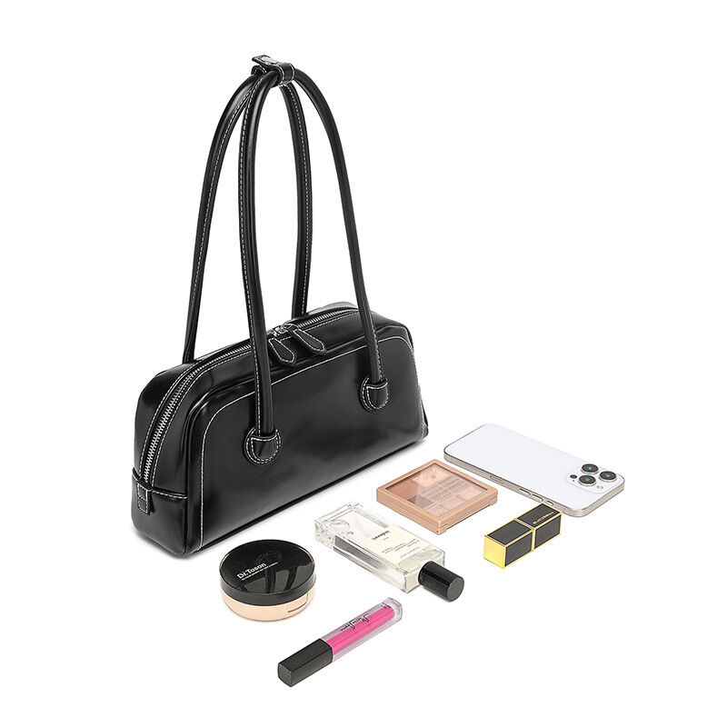 1 Piece Simple Series Elegant Solid Color PU Women's Tote Bags h5Picture3