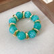 Bracelet-Lake Blue-Gold Picture4
