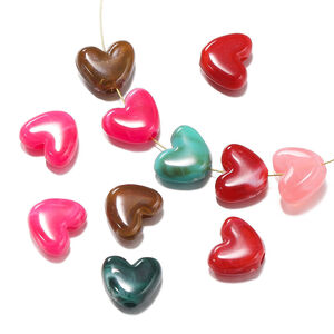1 Bag of DIY Mini Heart Acrylic Jewelry Beads h5 Picture2