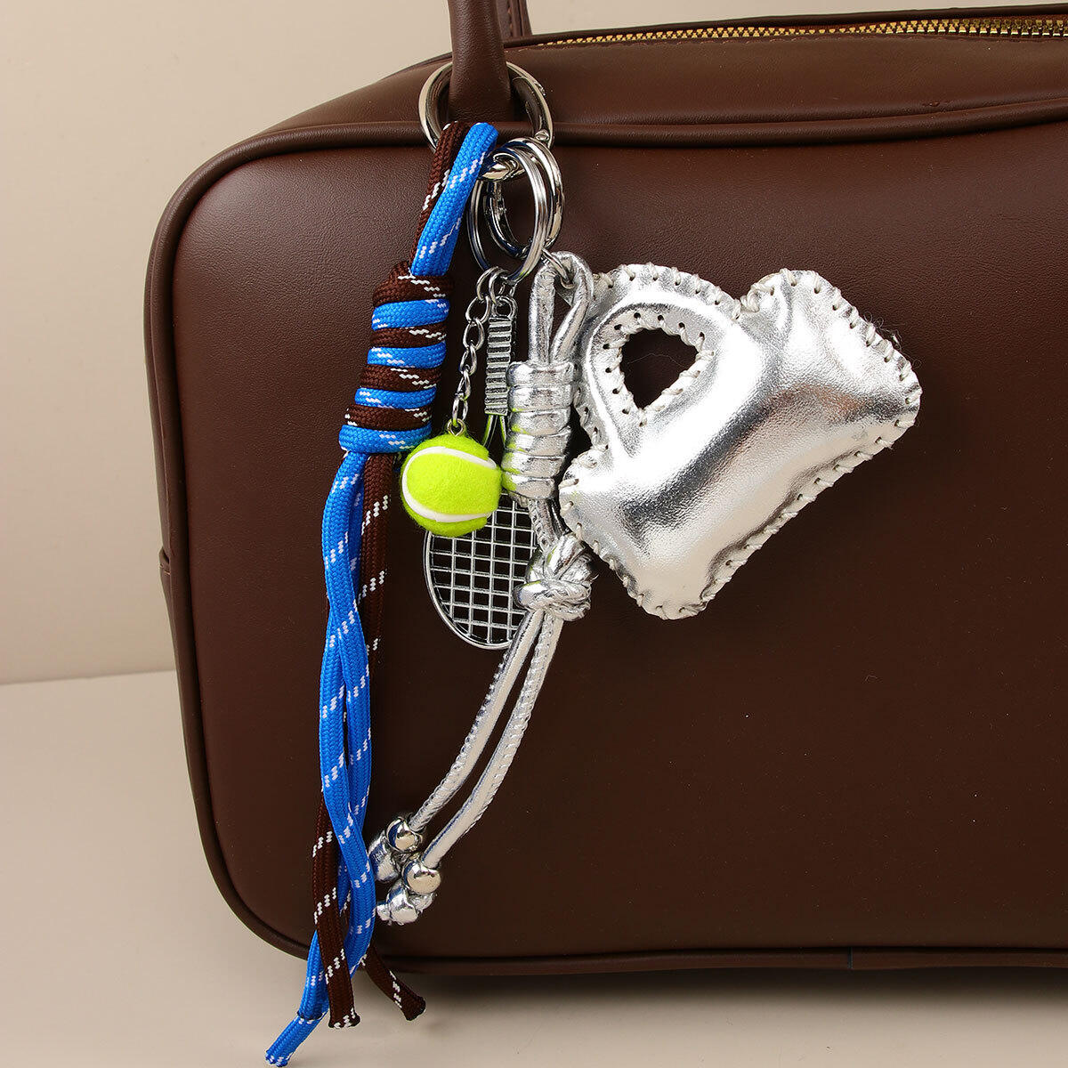 1 stuk casual mini-tas Twist PU damestasbedels