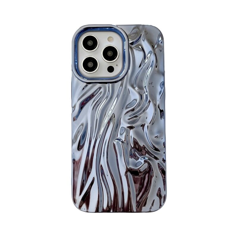 Three-Dimensional Pleated Electroplating Blue/Iphone17Air Picture27
