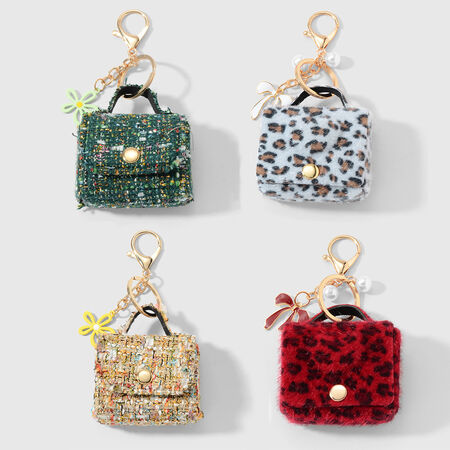 1 Piece Mini Leopard Bag Pendant Charm 2