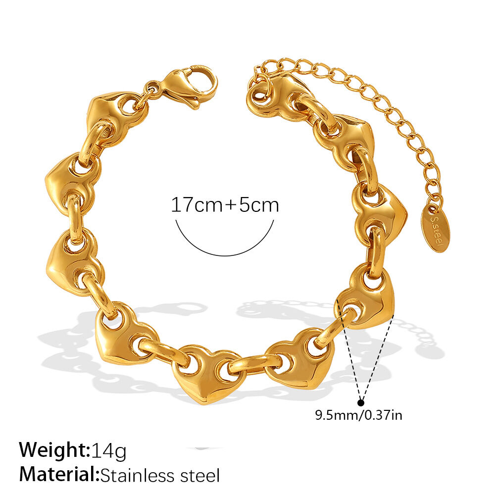 Sl422G Gold Bracelet Picture3