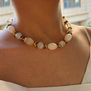 1 Piece Retro Resin Beaded Necklace h5 Picture3
