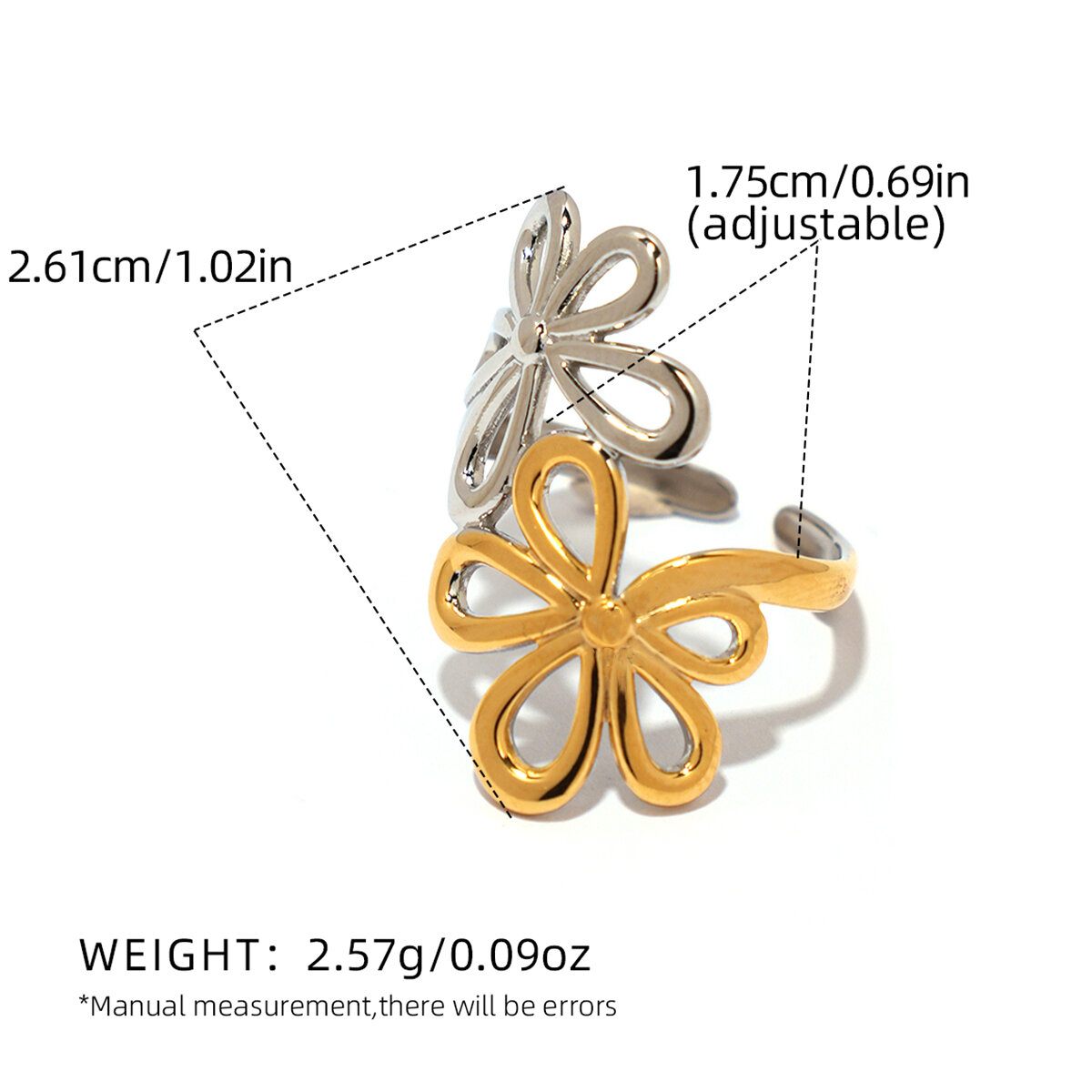 Gold And Silver Color/One Size Picture2
