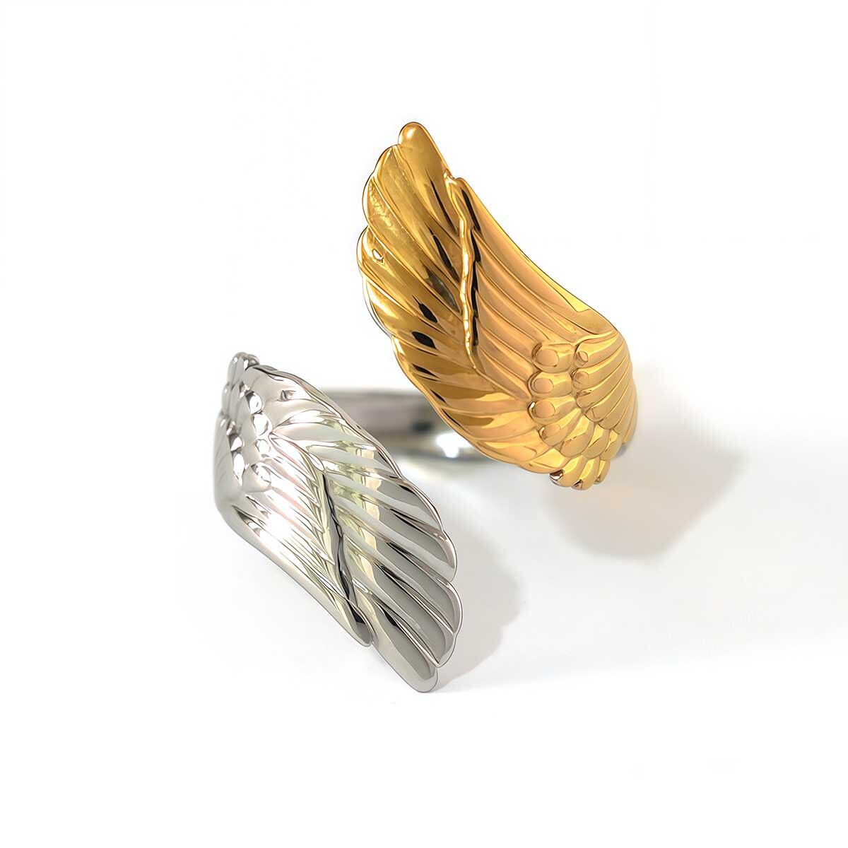 Gold And Silver Color/One Size/Ring Style 1 