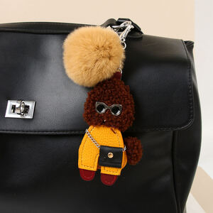 1 Piece Simple Series Cute Cartoon PU Women's Bag Charms h5 Picture4