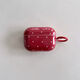 Imd Earphone Cover-Deep Red Polka Dot/Airpods 3