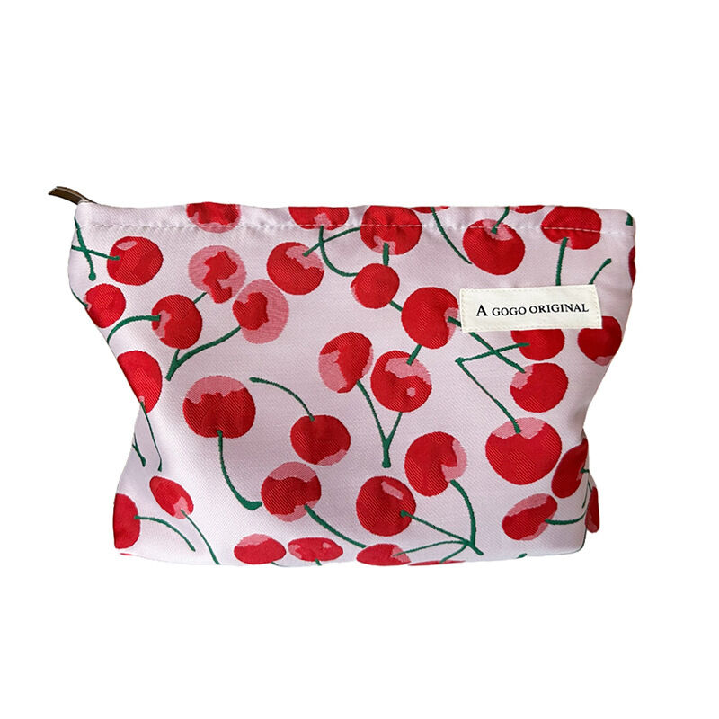 1 Piece Simple  Sweet Cherry  Women's Makeup Bags Picture4