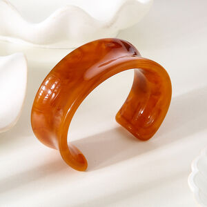 1 Piece Casual Gradient Color Resin Women's Cuff Bracelets h5 Picture2
