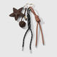 1 Brown Star Keychain