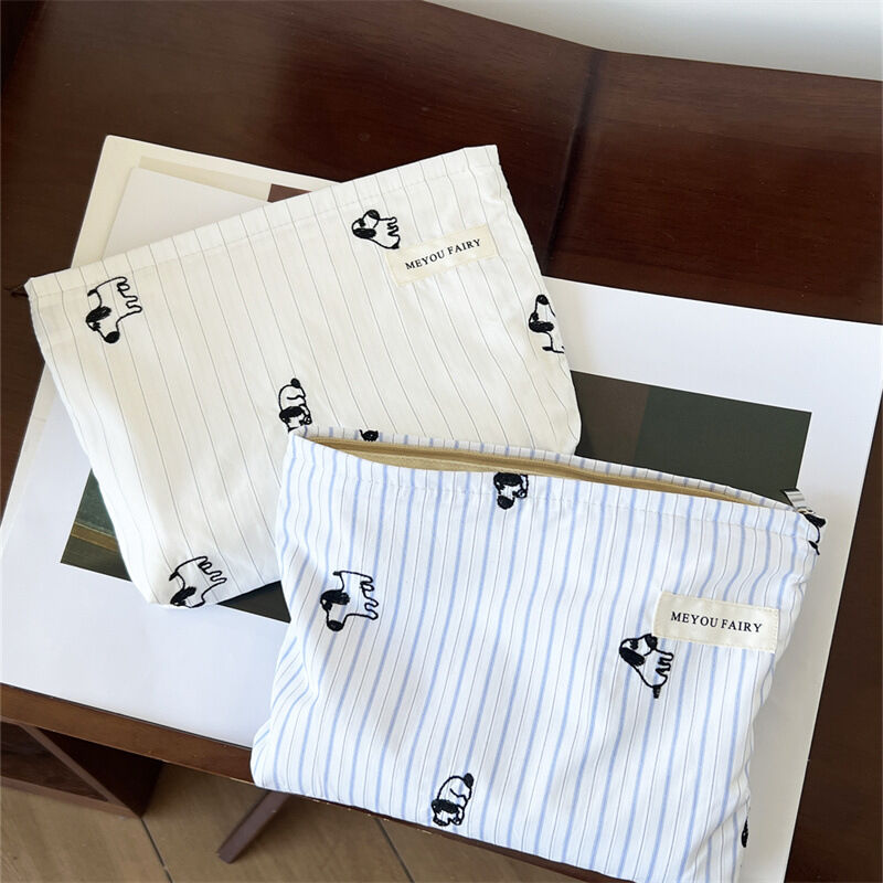 1 Piece Simple Cute Cartoon Puppy  Women's Makeup Bags h5 Picture3