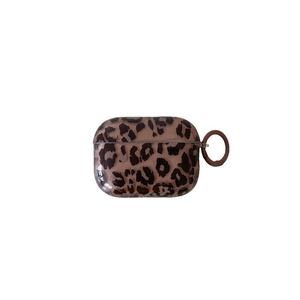 1 Piece Translucent Leopard Print Women's Earphone Case h5 Picture4