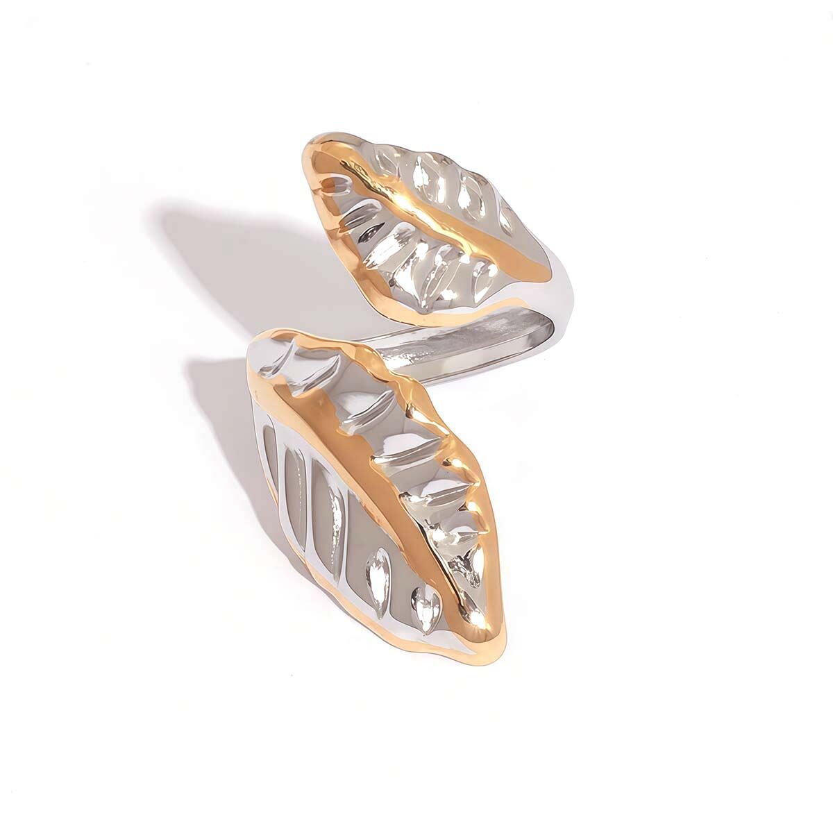 Gold And Silver Color/One Size/Ring Style 1 