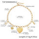 Txp399-Gold Diy Necklace 40+5Cm