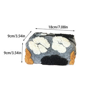 1 Piece Classic Retro Flower Mixed Color Women's Makeup Bags h5 Picture6