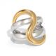 Gold And Silver Color/One Size/Ring Style 2 Picture2