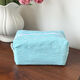 Bubble Check Blue Pillow Bag Picture4