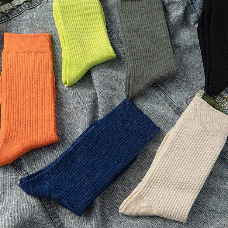 1 Pair Street Style Cotton Mid-Calf Socks Picture3
