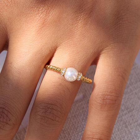 1 Piece Simple Circle Stainless Steel Waterproof Gold Color Minimalist Rings