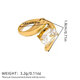 Gold Color/One Size/Ring Style 9 Picture9