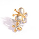 Color oro y plata/Talla única Imagen2