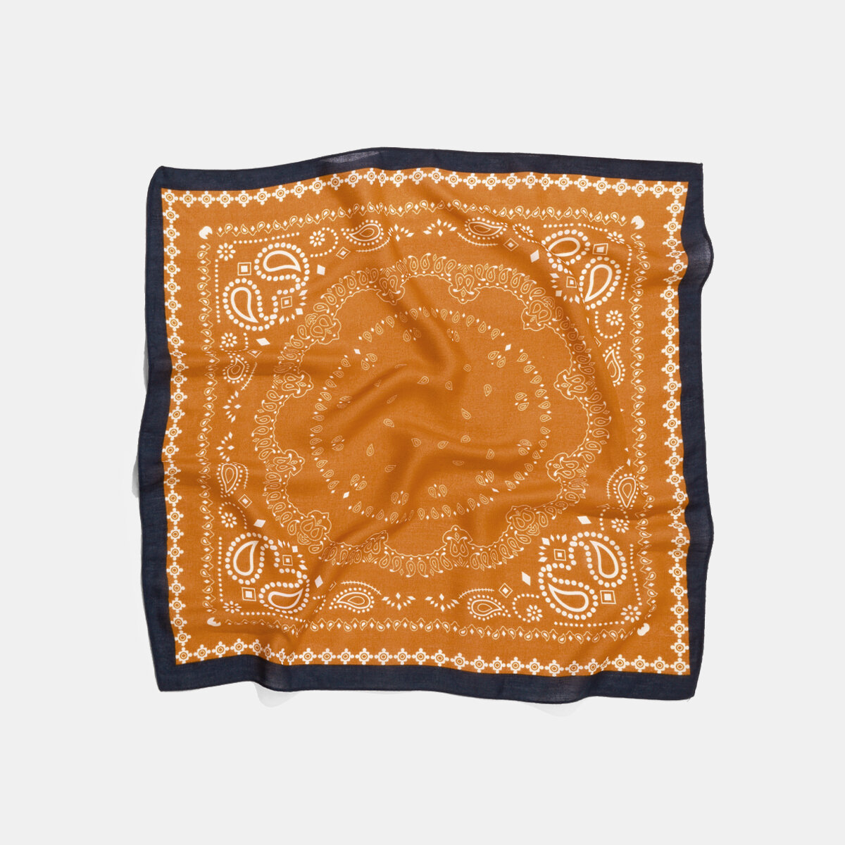 1 Stück Retro-Bandana aus Polyester mit Paisley-Muster in gemischten Farben