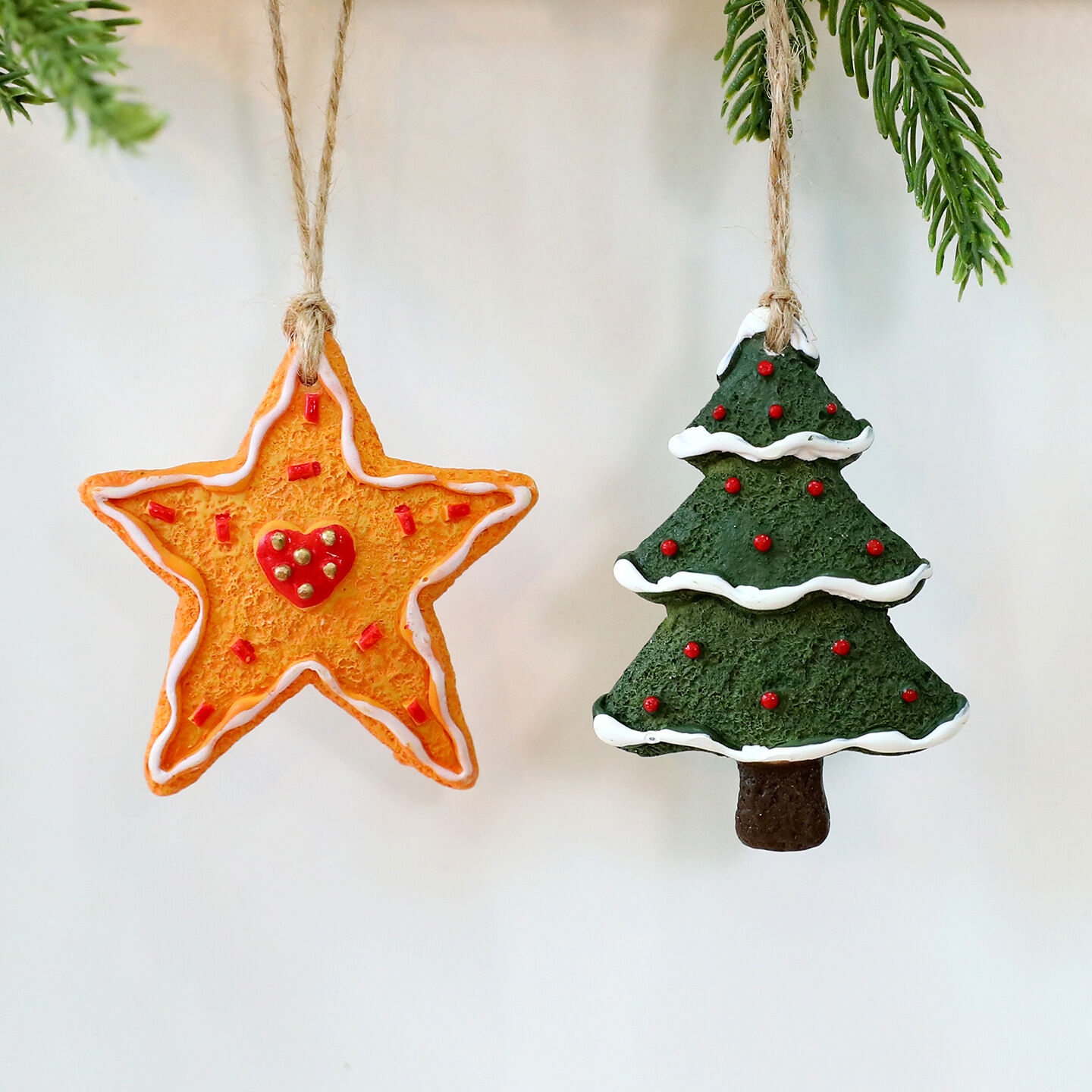 1 Stück klassische Weihnachtsdekoration aus Kunstharz für Damen, Partyzubehör Bild4