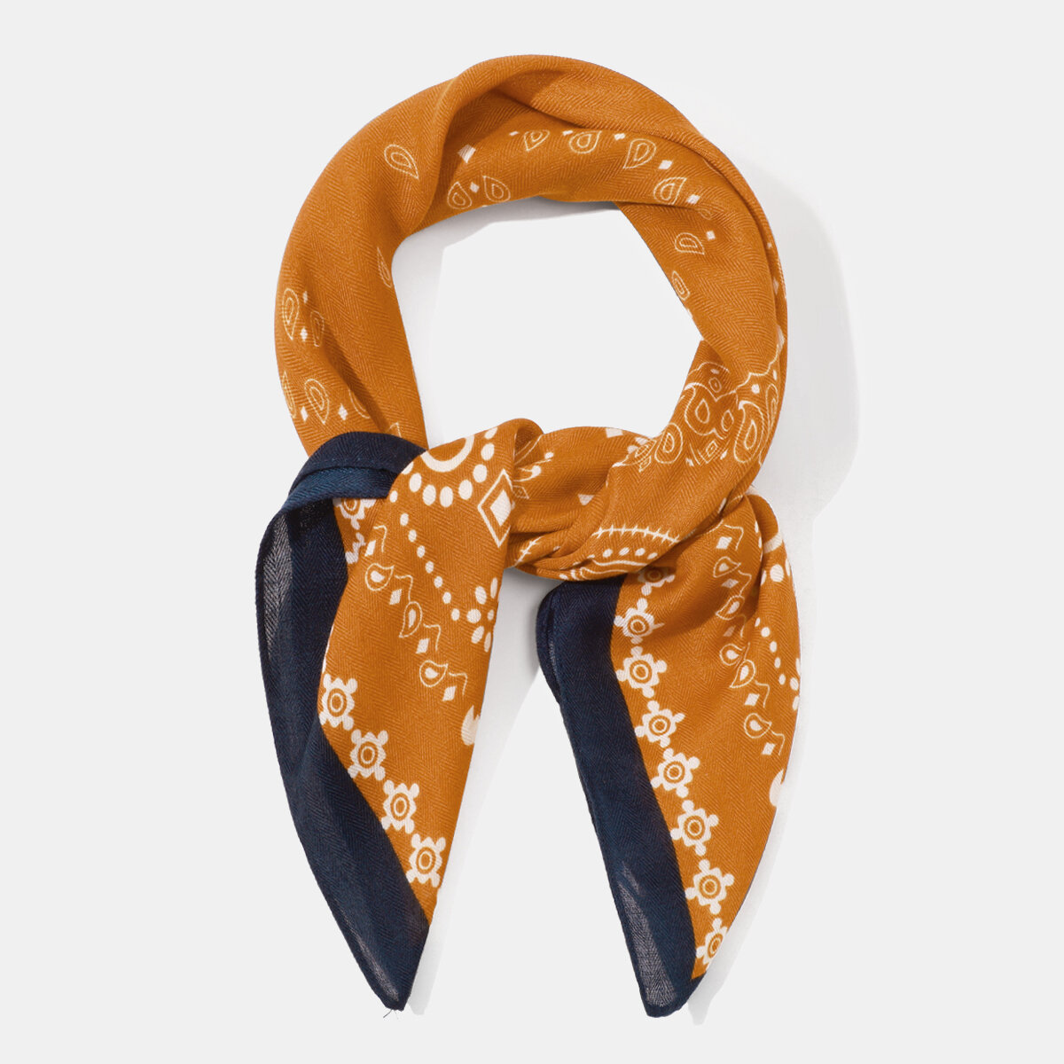1 Stück Retro-Bandana aus Polyester mit Paisley-Muster in gemischten Farben 2