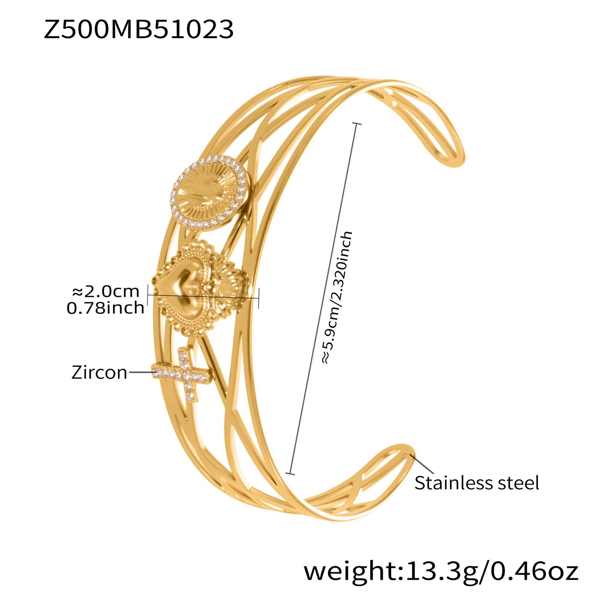 Z500-Gold Bracelet 