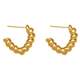 F970-Gold Thread Earrings