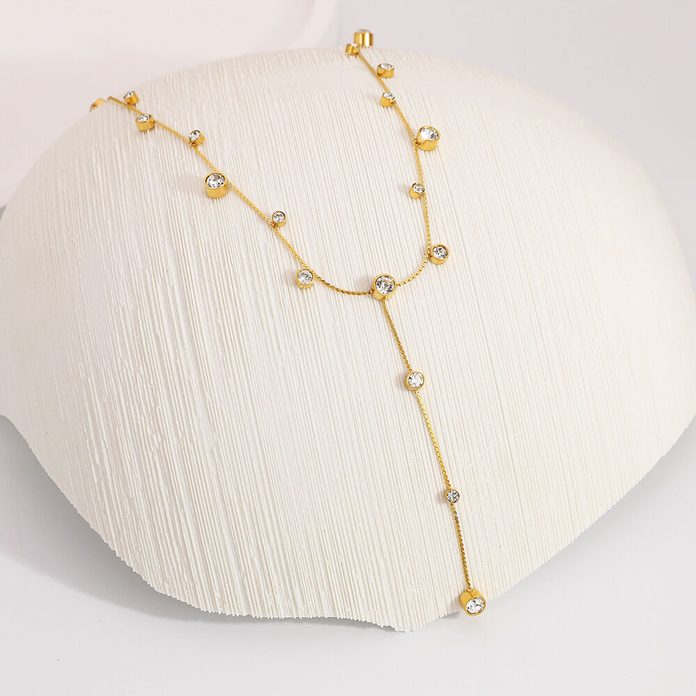 1 Piece Simple  Daily Heart Stainless Steel Waterproof Women's Chain Necklaces 2
