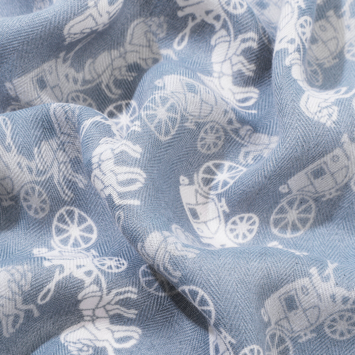1 Piece Retro Carriage Pattern Polyester Bandana Picture4