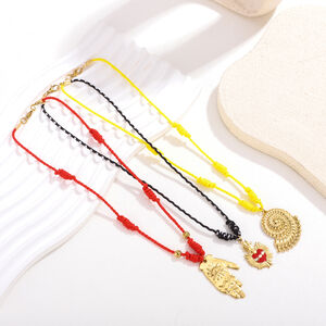 1 Piece Charming Shell Stainless Steel Waterproof Gold Color Women's Pendant Necklaces h5 Picture4