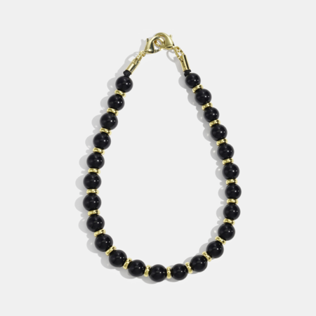 1 Piece Retro Beads Natural Stones Phone Chain 2