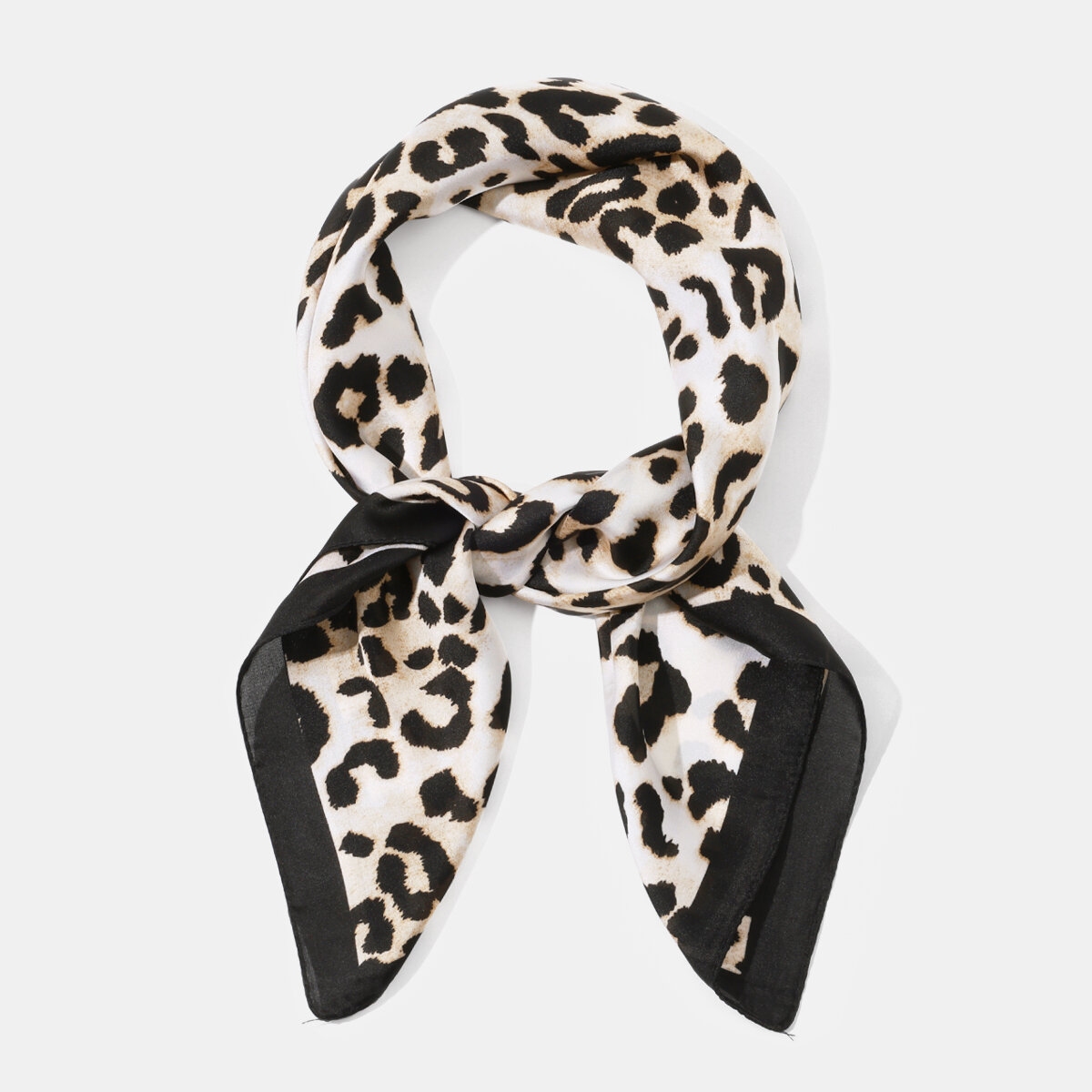 1 Piece Leopard Pattern Polyester Bandana Picture2