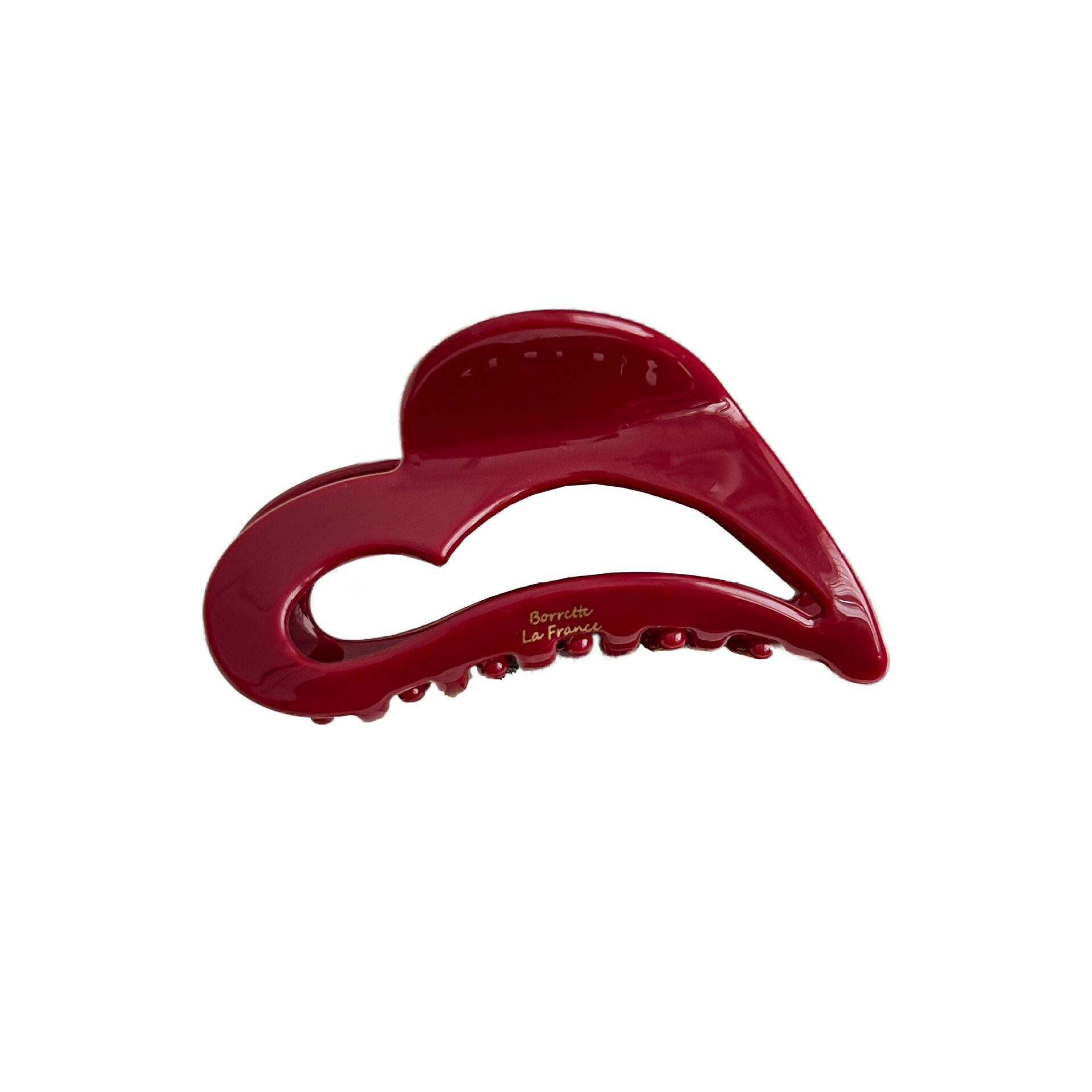 Simple Series Retro Heart Acetate Women's Hair Claws Picture4