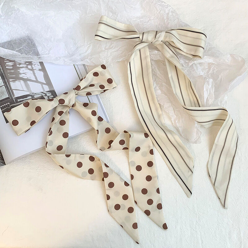 1 pezzo di bandana classica a pois in poliestere da donna Immagine4