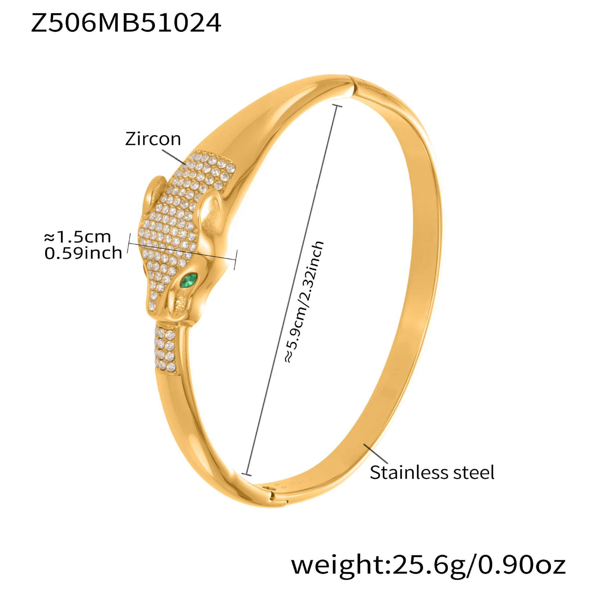 Z506-Gold Bracelet