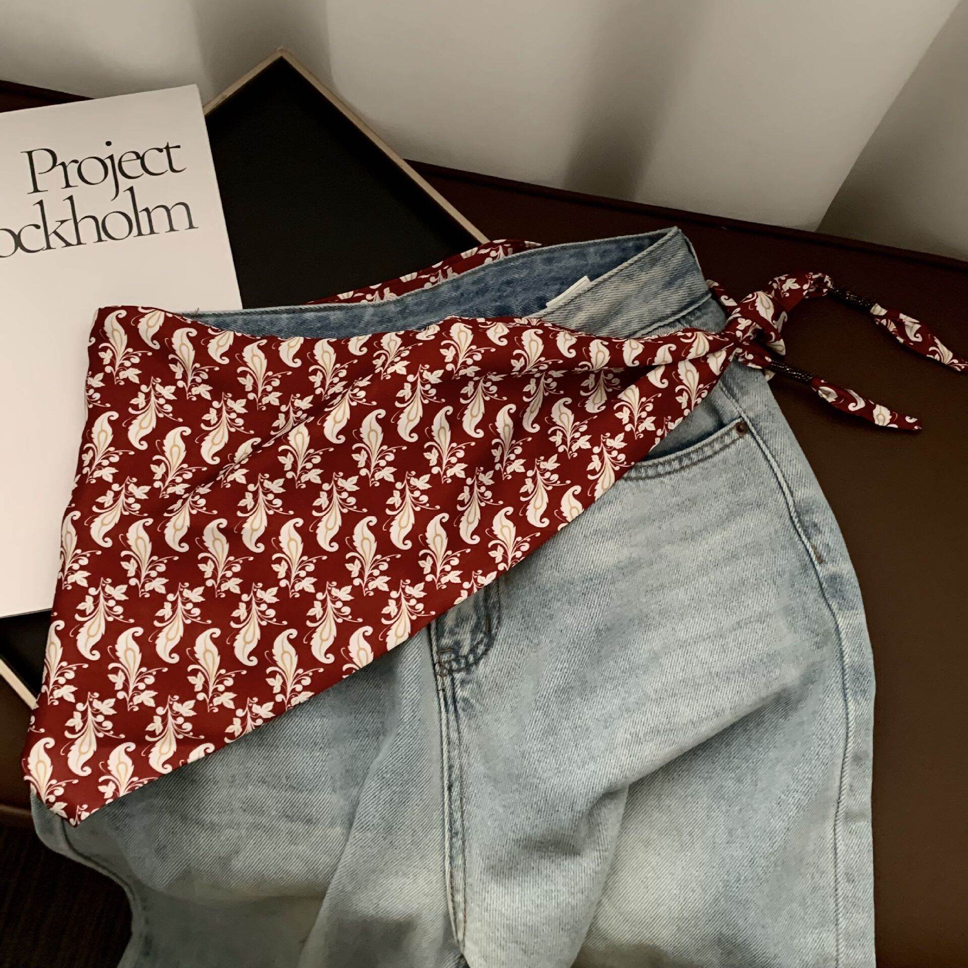 1 Piece Romantic Paisley Pattern Polyester Women's Bandana