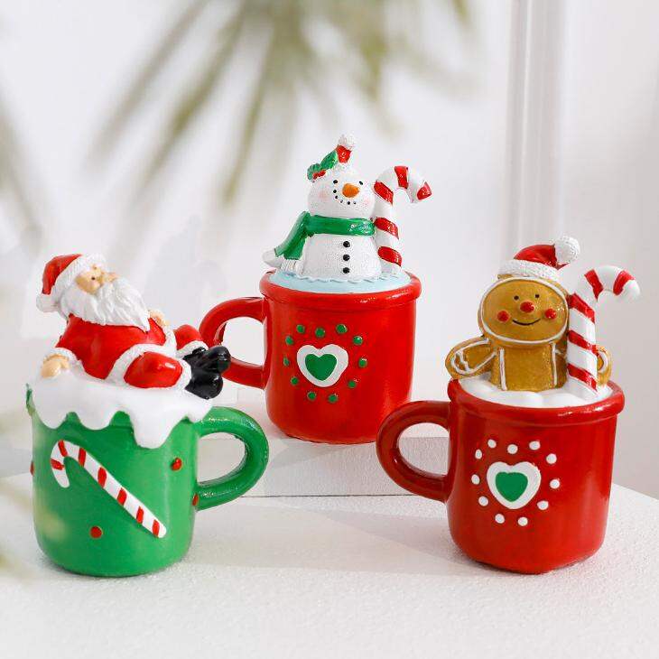 1 Piece Christmas Mug Resin Party Supplies h5 Picture5