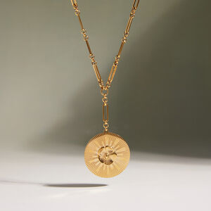 1 Piece Elegant Camellia Stainless Steel Waterproof Gold Color Women's Pendant Necklaces h5 Picture5