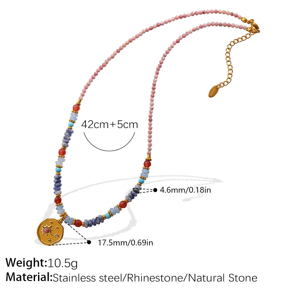 Xl845Crg Natural Stone Necklace Picture2