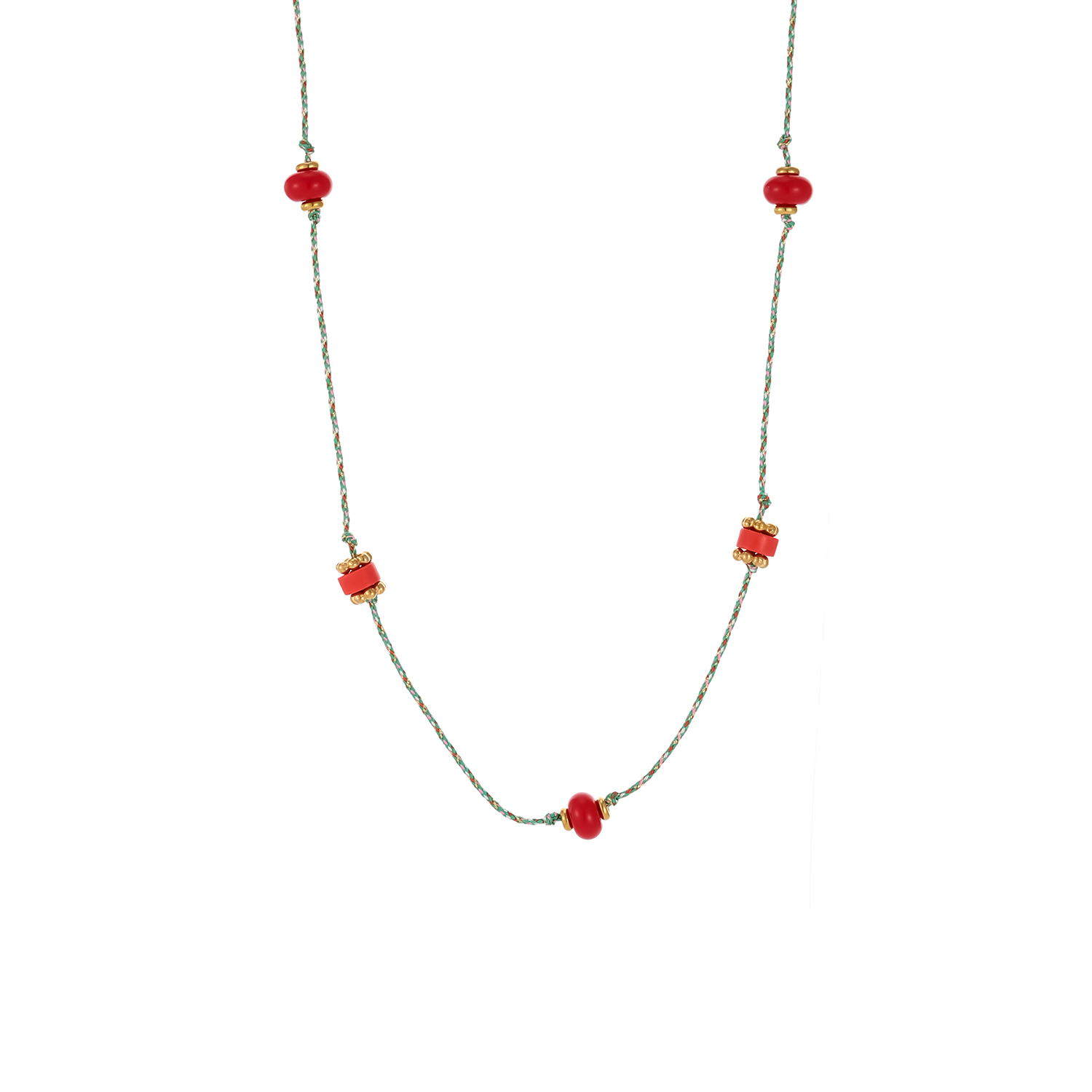 1 Piece Elegant Beads Natural Stones Women's Pendant Necklaces Picture3
